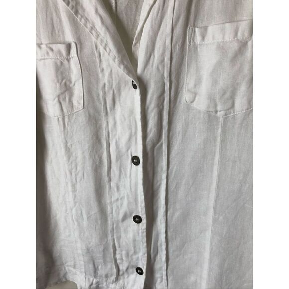 Chico’s Linen Shacket Size 3 - Picture 7 of 14
